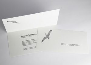 Trauerkarte mit Einleger - Motiv F-18