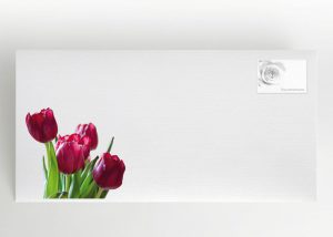 Ein Strauß Tulpen - Umschlag Motiv B-35