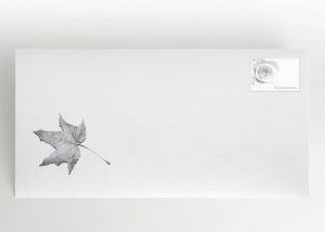 Herbstblatt - Umschlag Motiv F-31