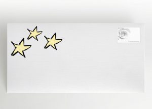 Drei Sterne - Umschlag Motiv S-03