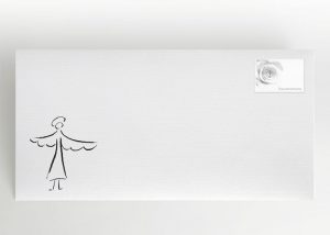 Engel mit ausgebreiteten Flügeln - Umschlag Motiv S-04