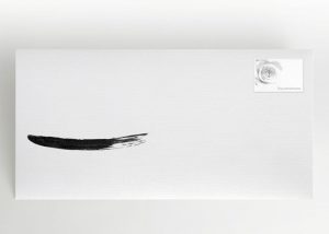 Mit Tusche gezeichneter Strich - Umschlag Motiv S-11