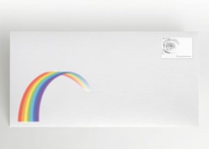 Regenbogen - Umschlag Motiv S-43