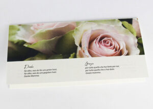 Danksagungskarte mit Motiv B-36