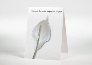 Calla - Sterbebildchen Motiv B-07