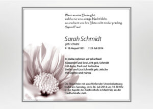 Traueranzeige Motiv B-10