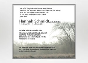 Landschaft im Nebel - Traueranzeige Motiv F-15