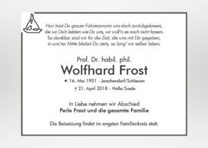 individuelle Traueranzeige